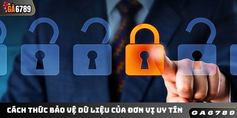 Cách thức bảo vệ dữ liệu của đơn vị uy tín