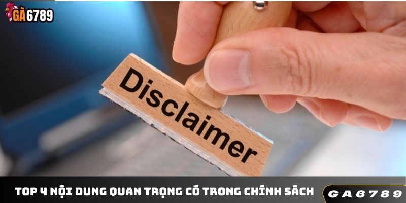 Top 4 nội dung quan trọng có trong chính sách